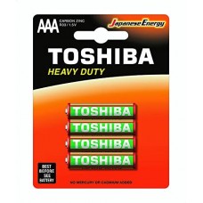 Toshiba Heavy Duty AAA Carbon Zink ( R03/1.5 V) / 4 Pcs